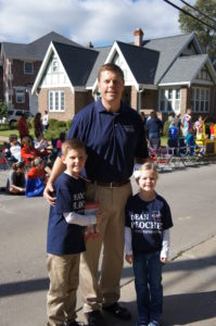 Dean Plocher and Kids on the Campaign Trail